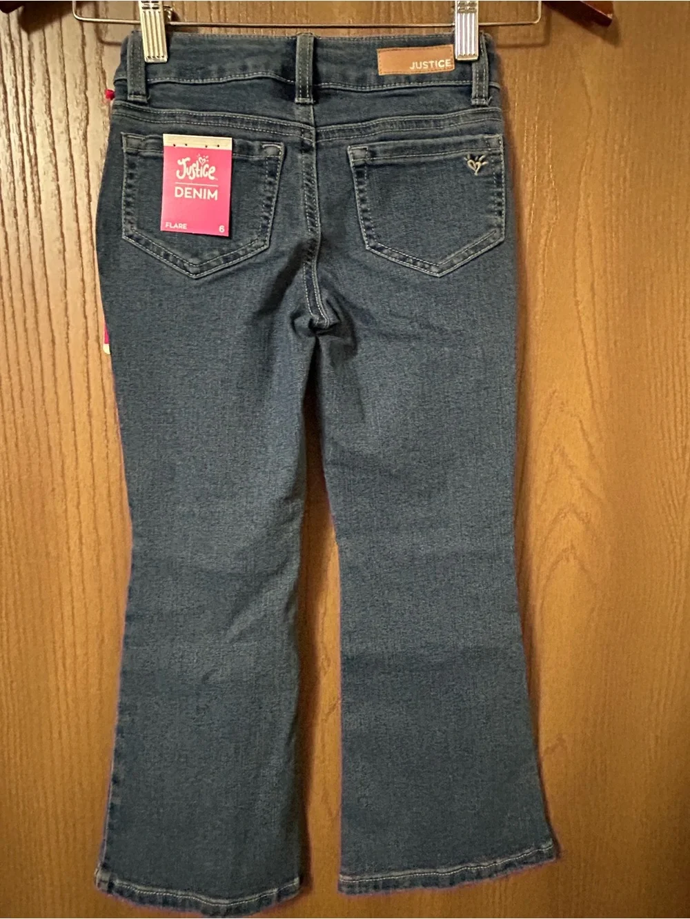 Justice Girl's Cargo Flare w/ Keychain